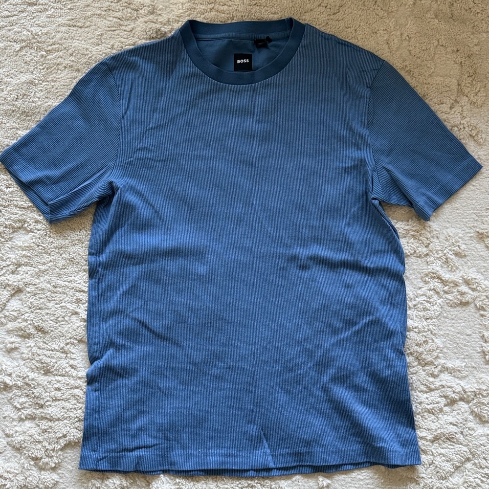 NEW Boss Blue Short Sleeve T-Shirt